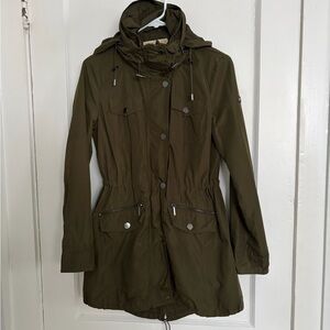 Michael Kors Dark Green Utility Jacket